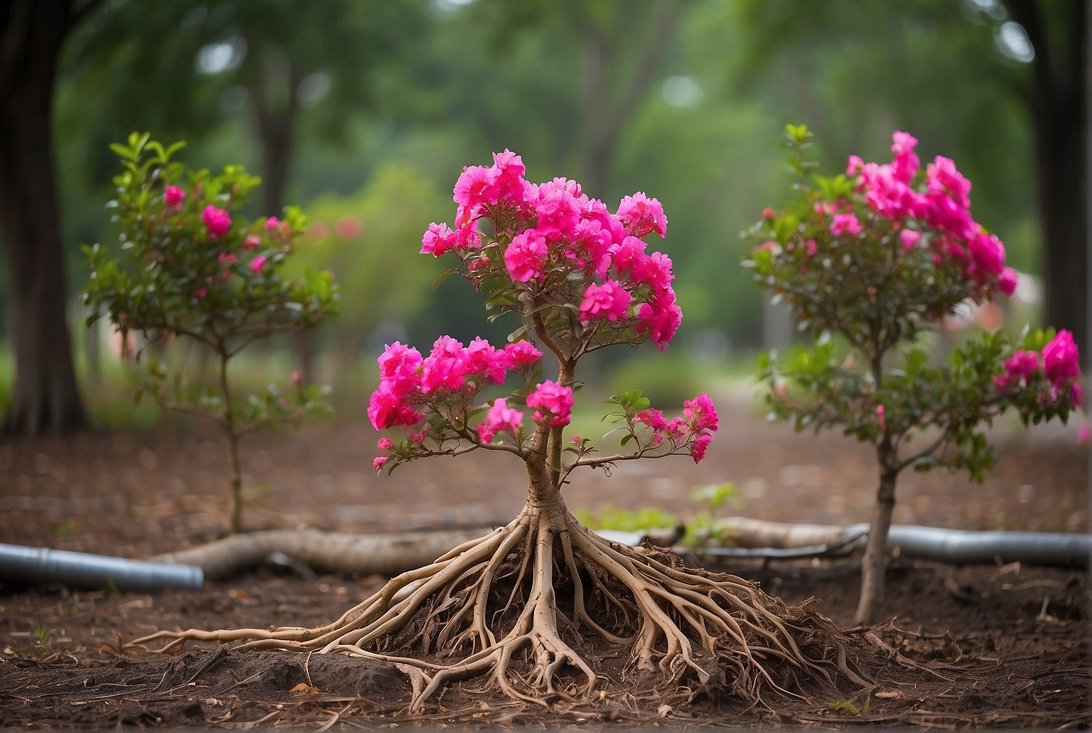How Crepe Myrtle Roots Can Damage Pipes